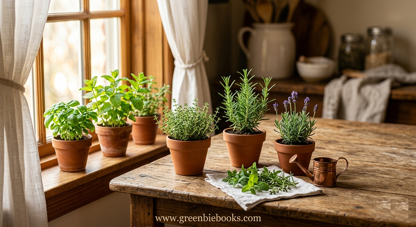 Beginner's Guide to Growing a Window Herb Garden